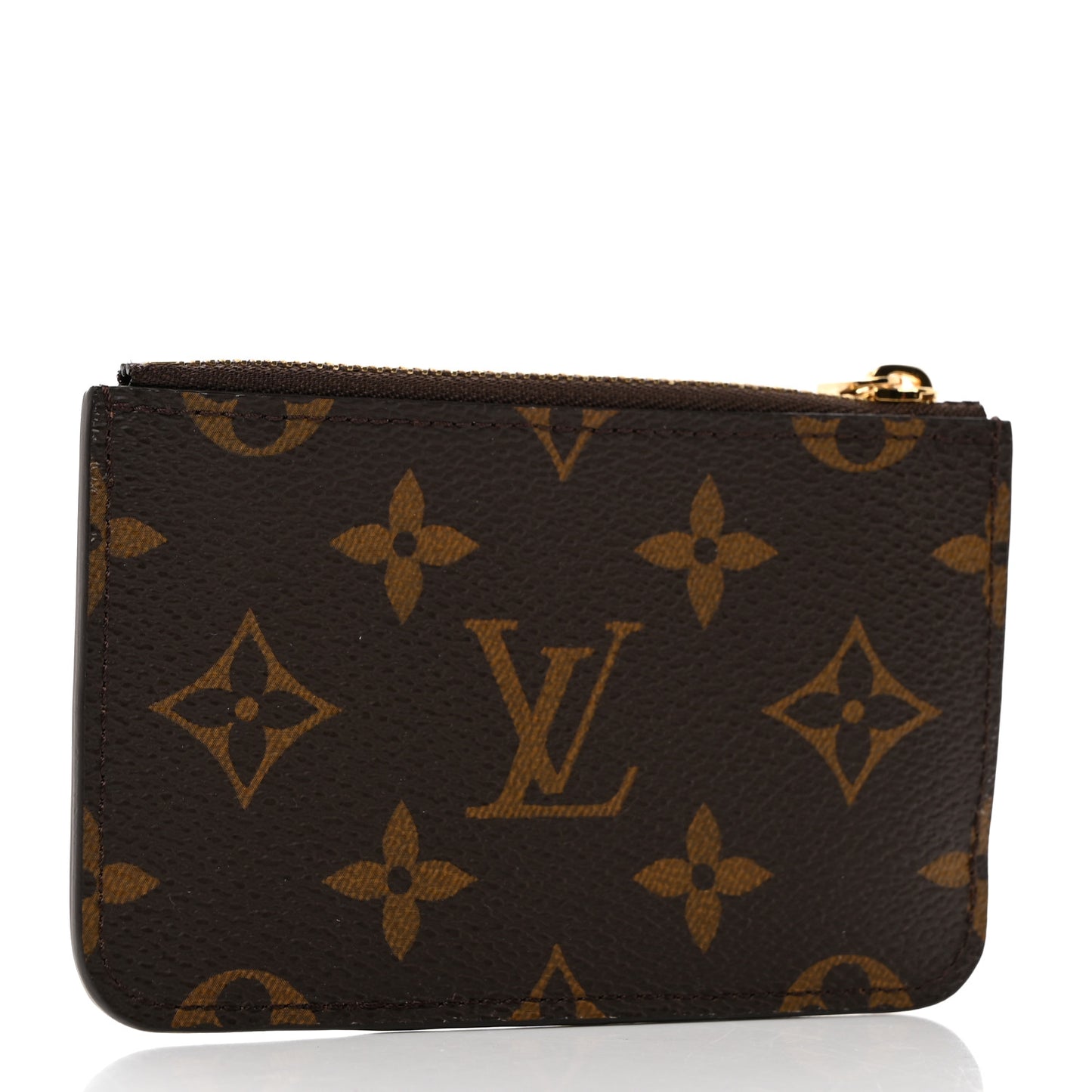 Monogram Zipped Romy Card Holder