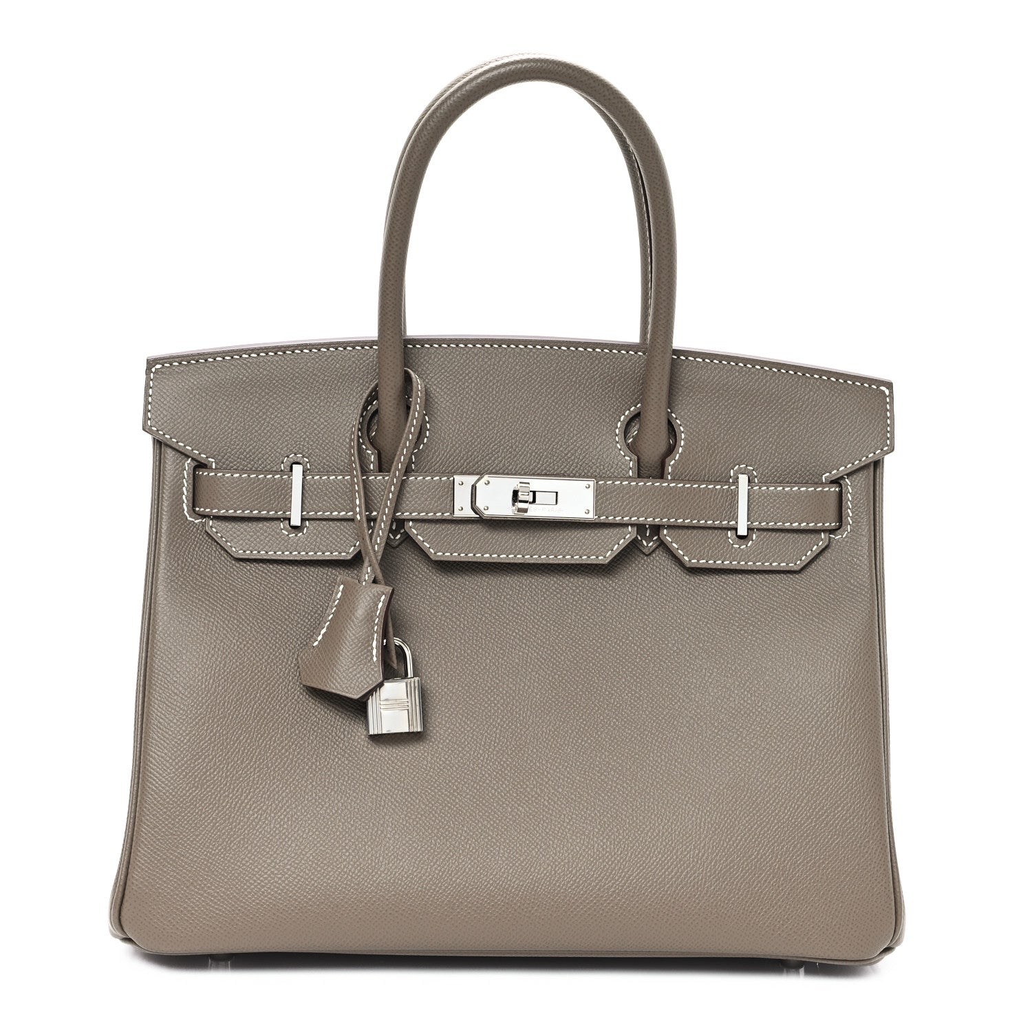 Hermes Epsom Birkin 30 Etoupe 1 of 10