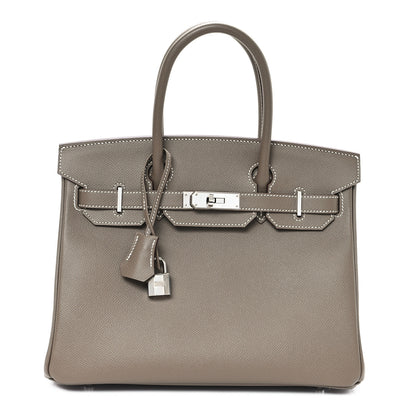 Hermes Epsom Birkin 30 Etoupe 1 of 10