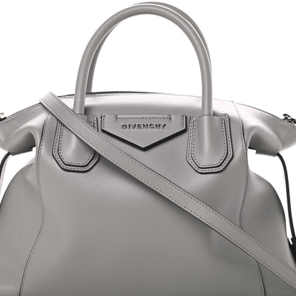 Givenchy Calfskin Small Soft Antigona Pearl Grey 7 of 9