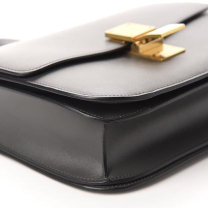 Celine Box Calfskin Medium Classic Box Flap Bag Anthracite 6 of 10