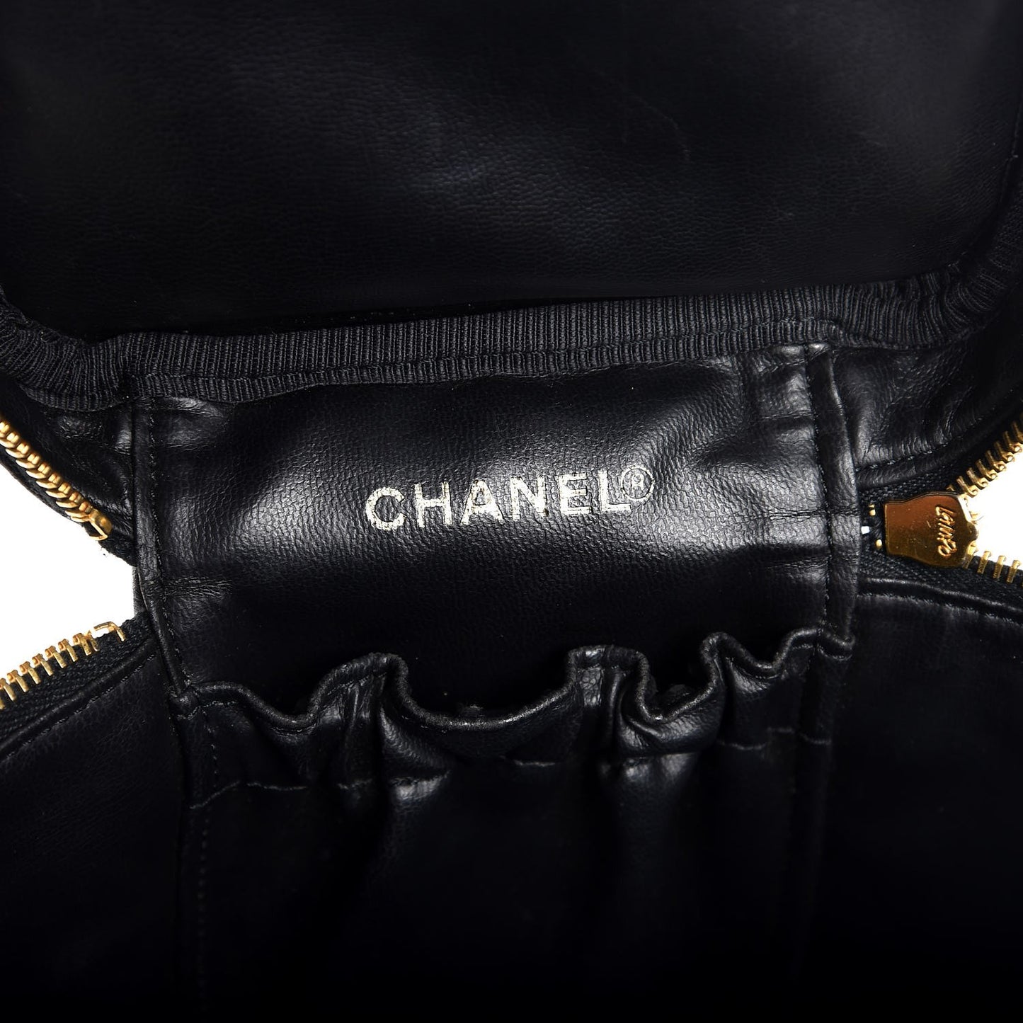 Caviar Cosmetic Vanity Bag Black