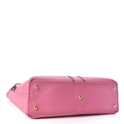 Saint Laurent Calfskin Medium Neo Double Reversible Tote Dark Beige Pink 8 of 51