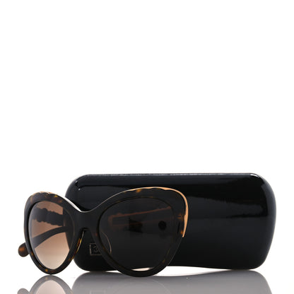 Chanel Acetate Polarized Bijou Cat Eye Sunglasses 5354-A Tortoise 8 of 8