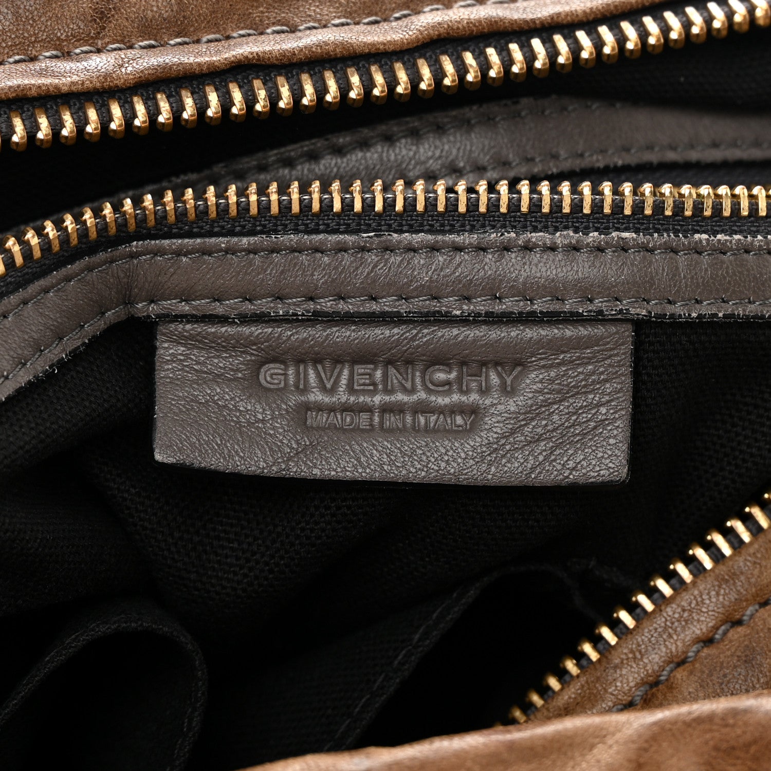 Givenchy Tumbled Sheepskin Medium Pandora Charcoal 7 of 23