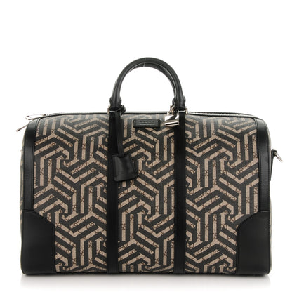 Gucci GG Supreme Monogram Caleido Medium Duffle Black 1 of 7