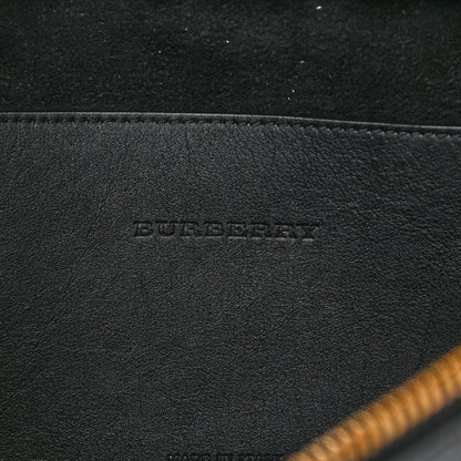 Burberry Calfskin Medium Sonny Bum Bag Black Red 6 of 10