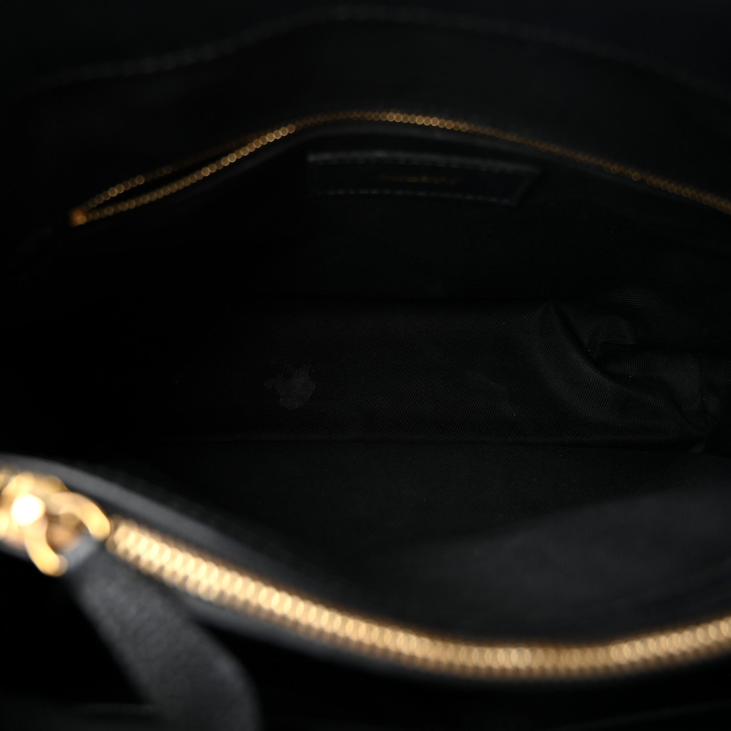 Burberry Grainy Calfskin House Check Medium Banner Tote Black 4 of 8