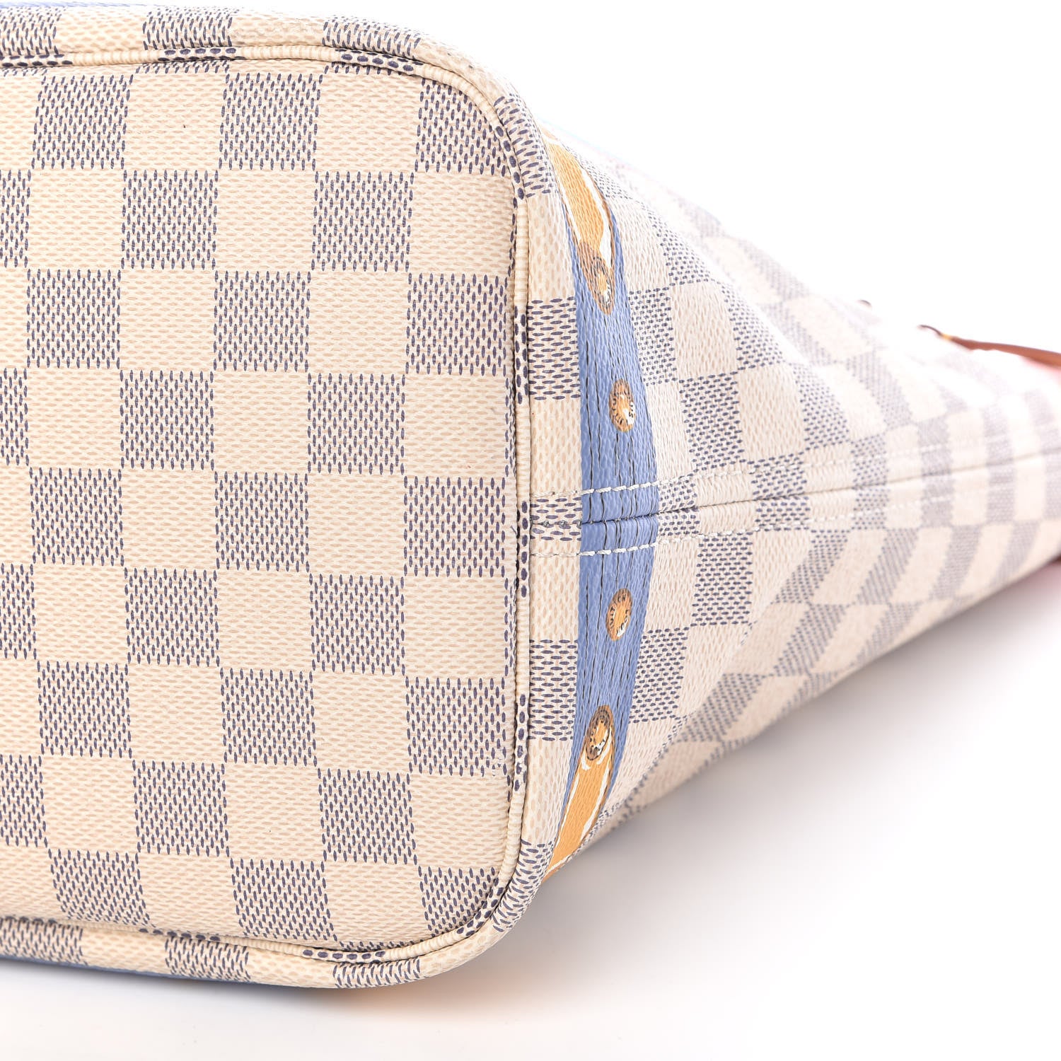 Louis Vuitton Damier Azur Summer Trunks Neo Neverfull MM 19 of 19