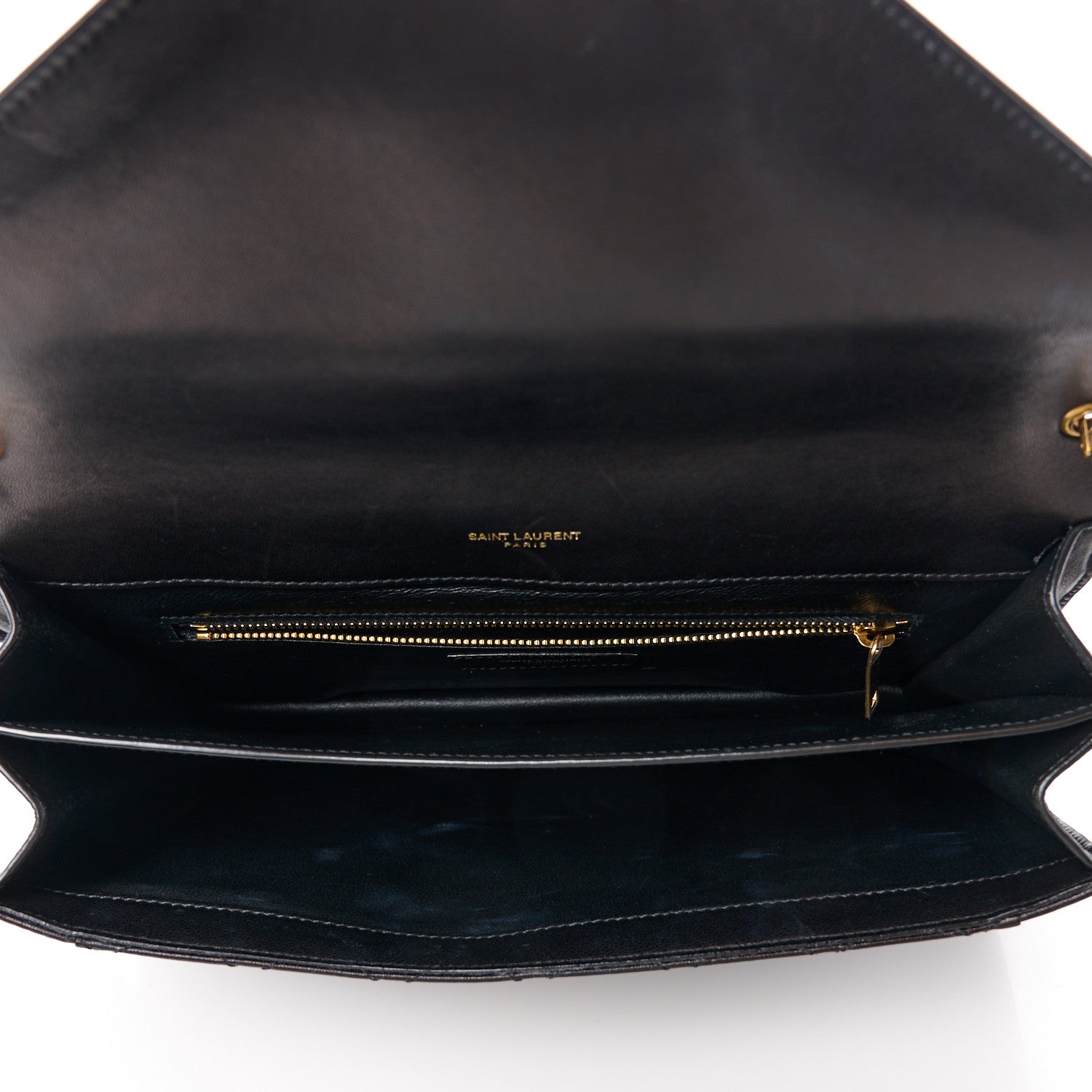 Saint Laurent Lambskin Quilted Mini Gaby Satchel Black 5 of 11