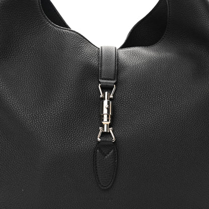 Gucci Soft Grained Calfskin Large Jackie Hobo Black 9 of 15