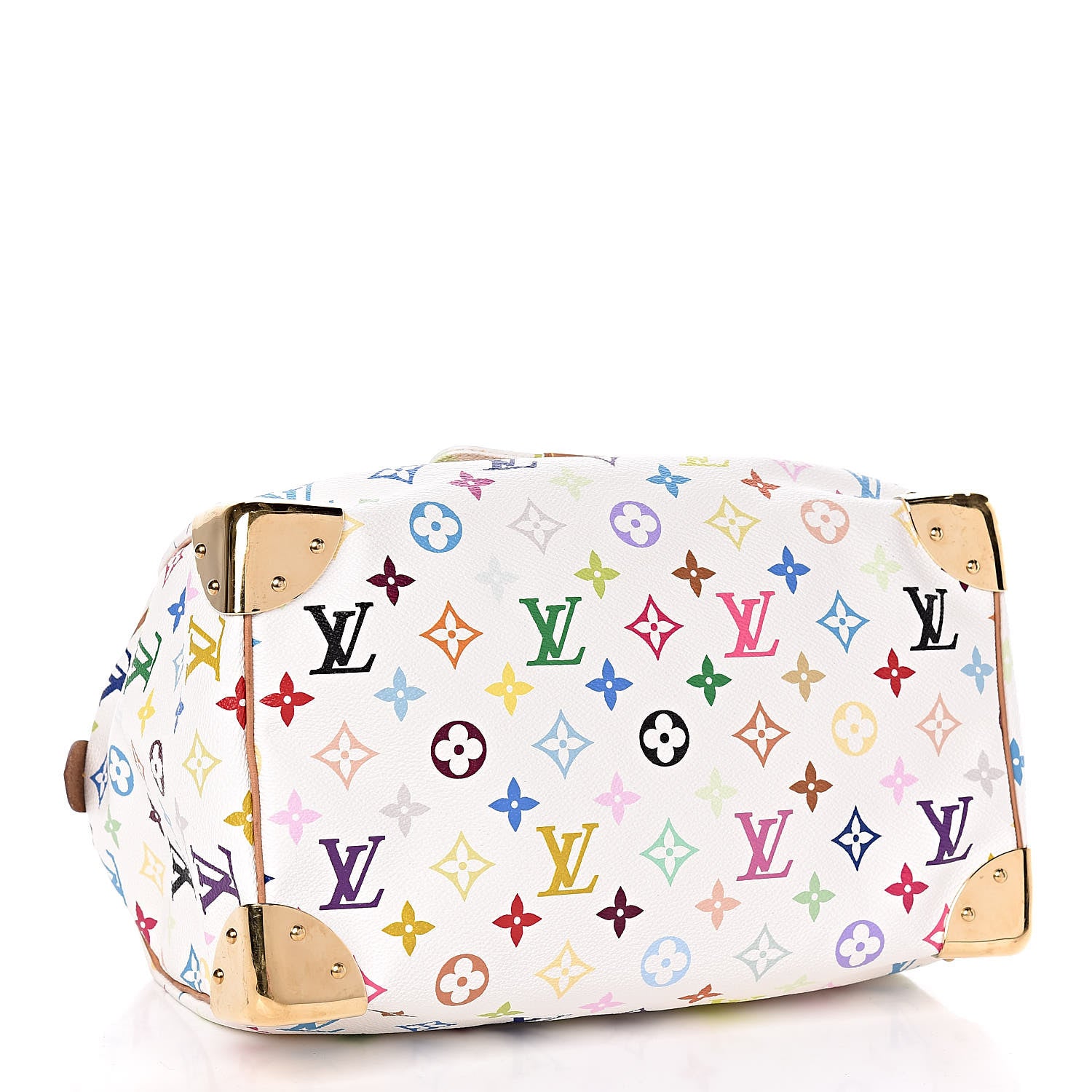 Louis Vuitton Monogram Multicolor Speedy 30 White 4 of 9