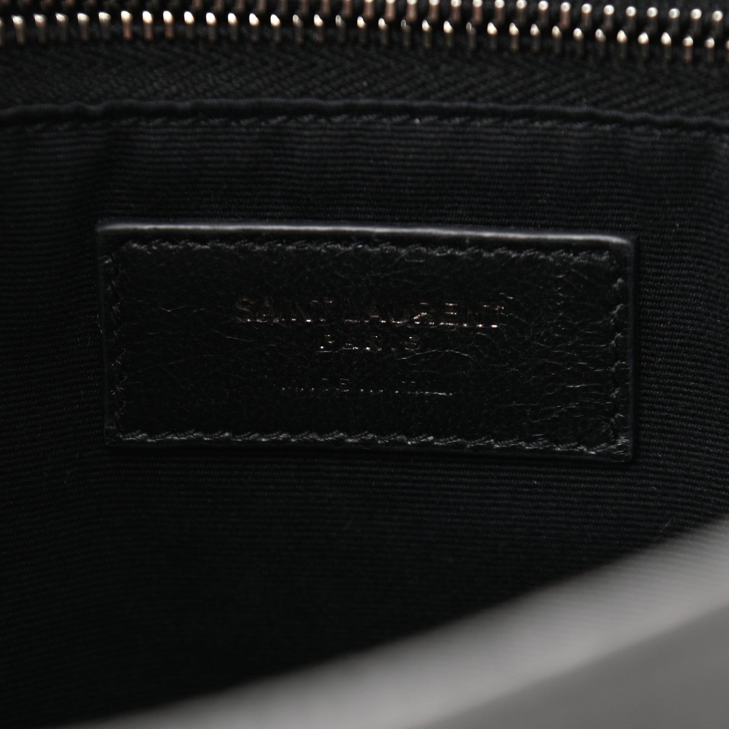 Saint Laurent Crinkled Calfskin Matelasse Monogram Medium Niki Chain Satchel Storm 5 of 9