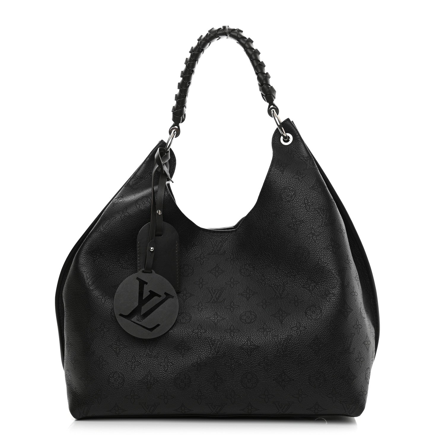 Louis Vuitton Mahina Carmel Hobo Black 1 of 9
