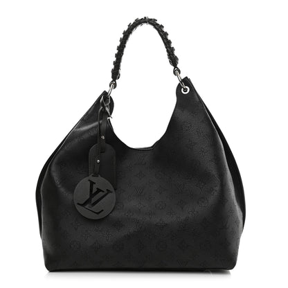 Louis Vuitton Mahina Carmel Hobo Black 1 of 9