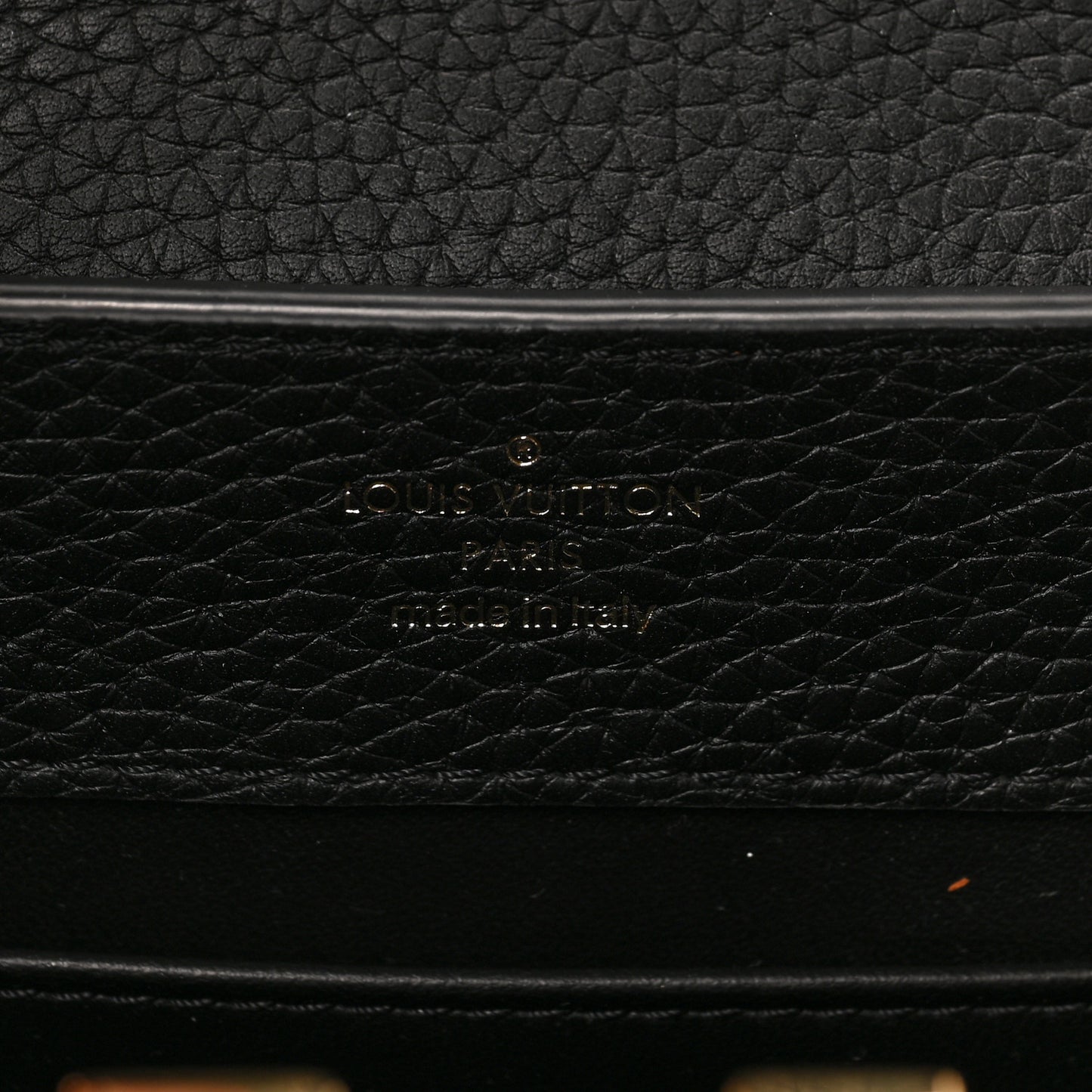 Taurillon Mini Capucines Black