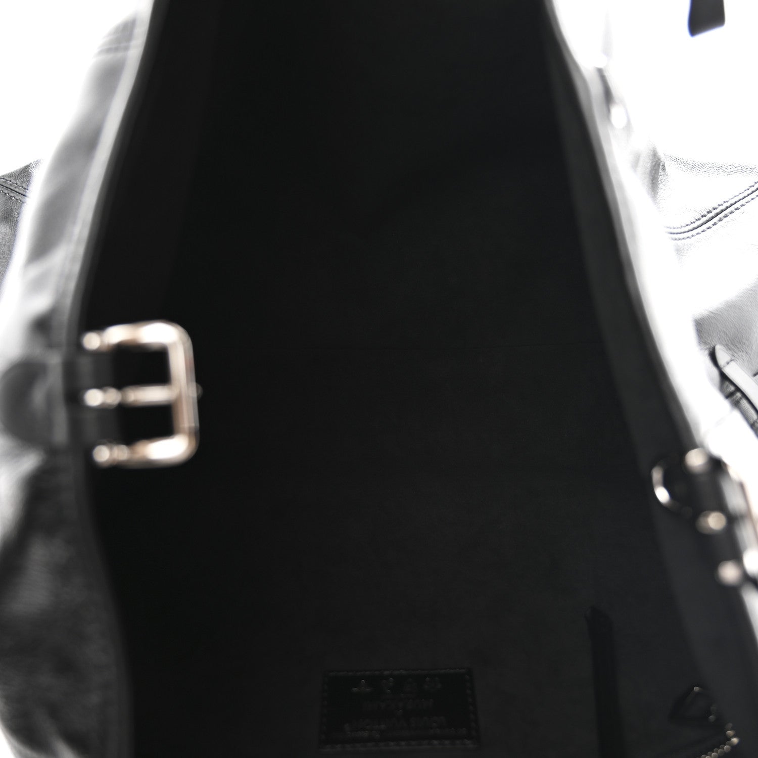 Louis Vuitton LV X TM Lambskin CarryAll Vibe MM Black 6 of 11