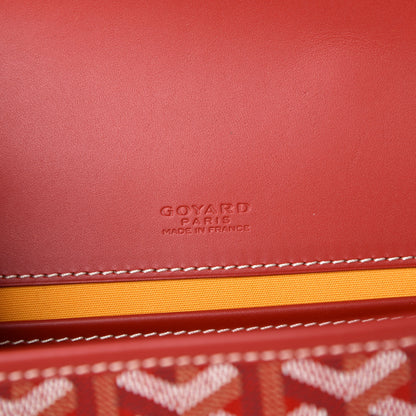 Goyard Goyardine Belvedere PM Messenger Bag Red 6 of 6