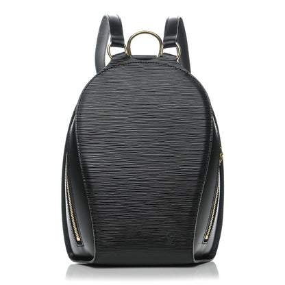 Louis Vuitton Epi Mabillon Backpack Black 1 of 6