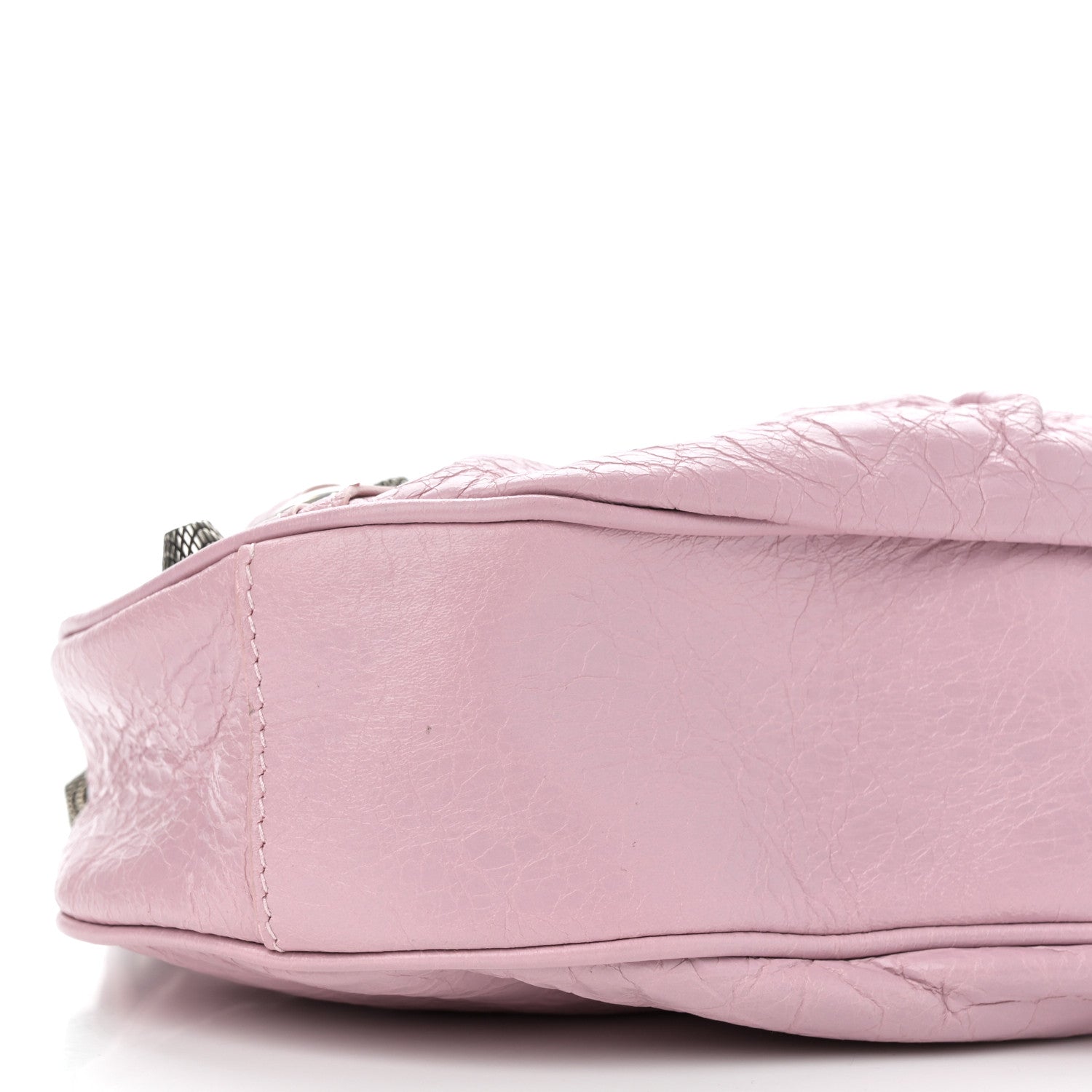 Balenciaga Agneau Arena Le Cagole Shoulder Bag XS Candy Pink 10 of 11