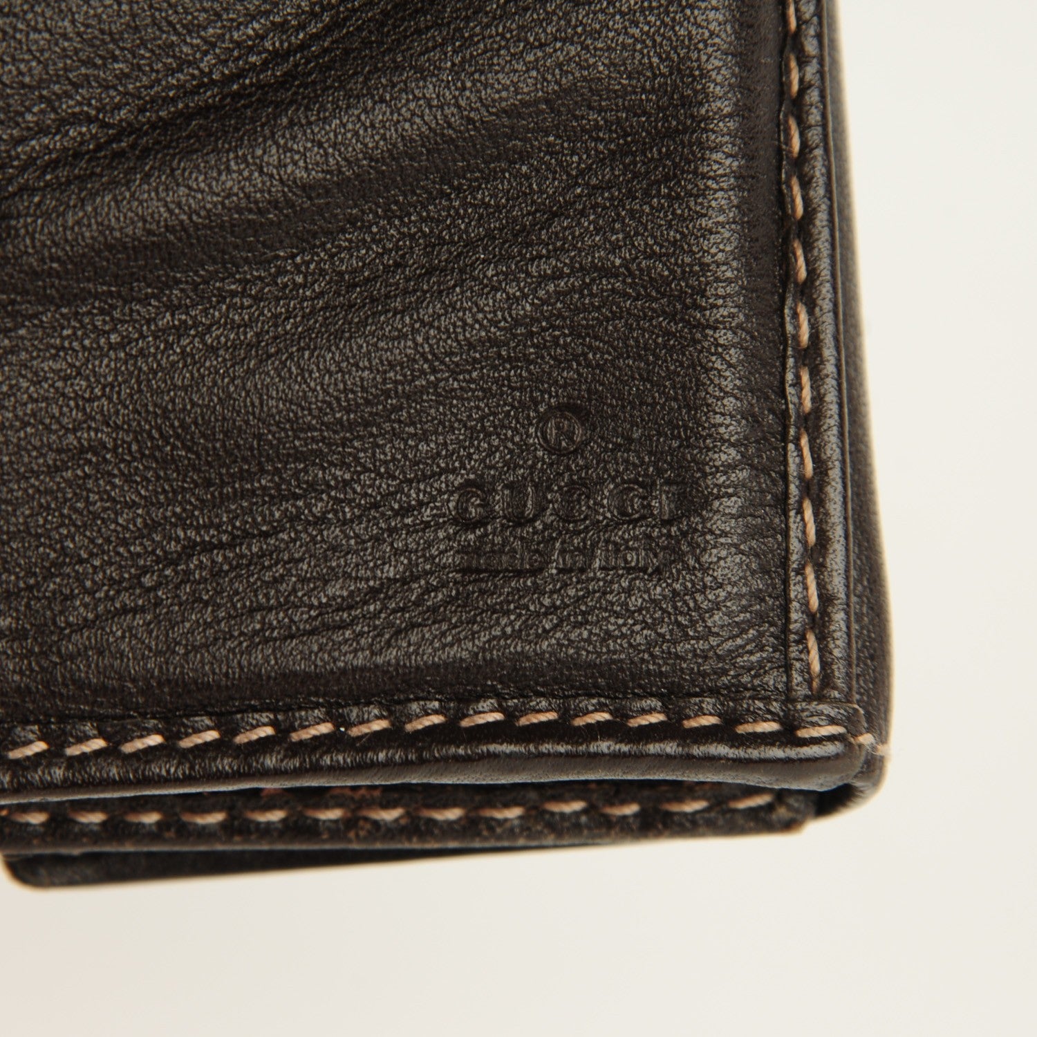 Gucci Monogram Heart Continental Wallet Dark Brown 5 of 7