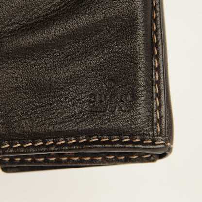 Gucci Monogram Heart Continental Wallet Dark Brown 5 of 7