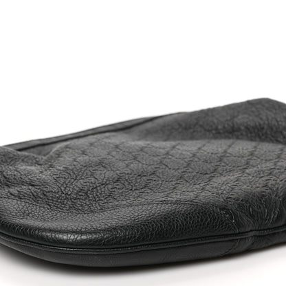 Gucci Guccissima Large Half Moon Hobo Black 8 of 9