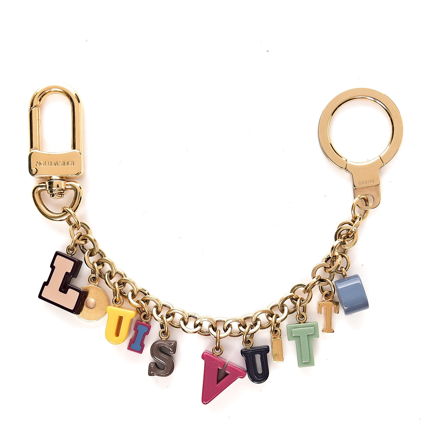 Resin Playtime Bag Charm Multicolor