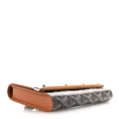 Goyard Goyardine Monte Carlo Mini Phone Case Black Gold 4 of 7