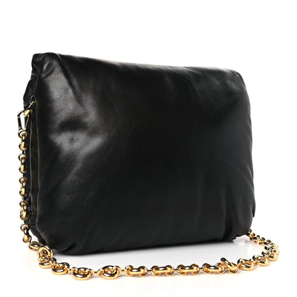 Loewe Lambskin Small Goya Puffer Bag Black 3 of 9