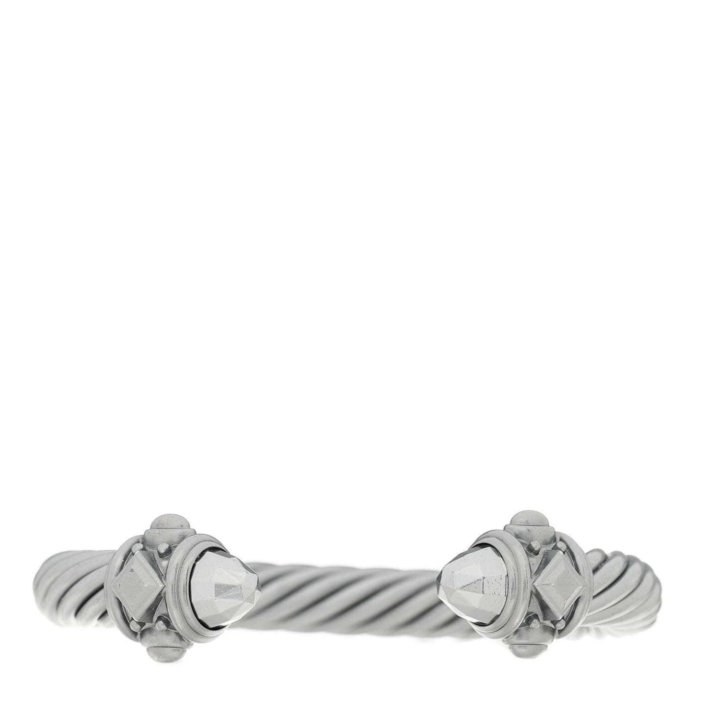 Aluminum 10mm Cable Renaissance Bracelet Grey