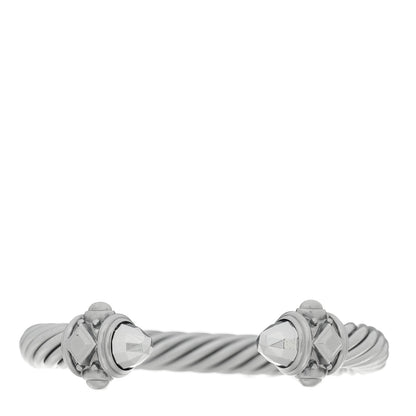 David Yurman Aluminum 10mm Cable Renaissance Bracelet Grey 1 of 3