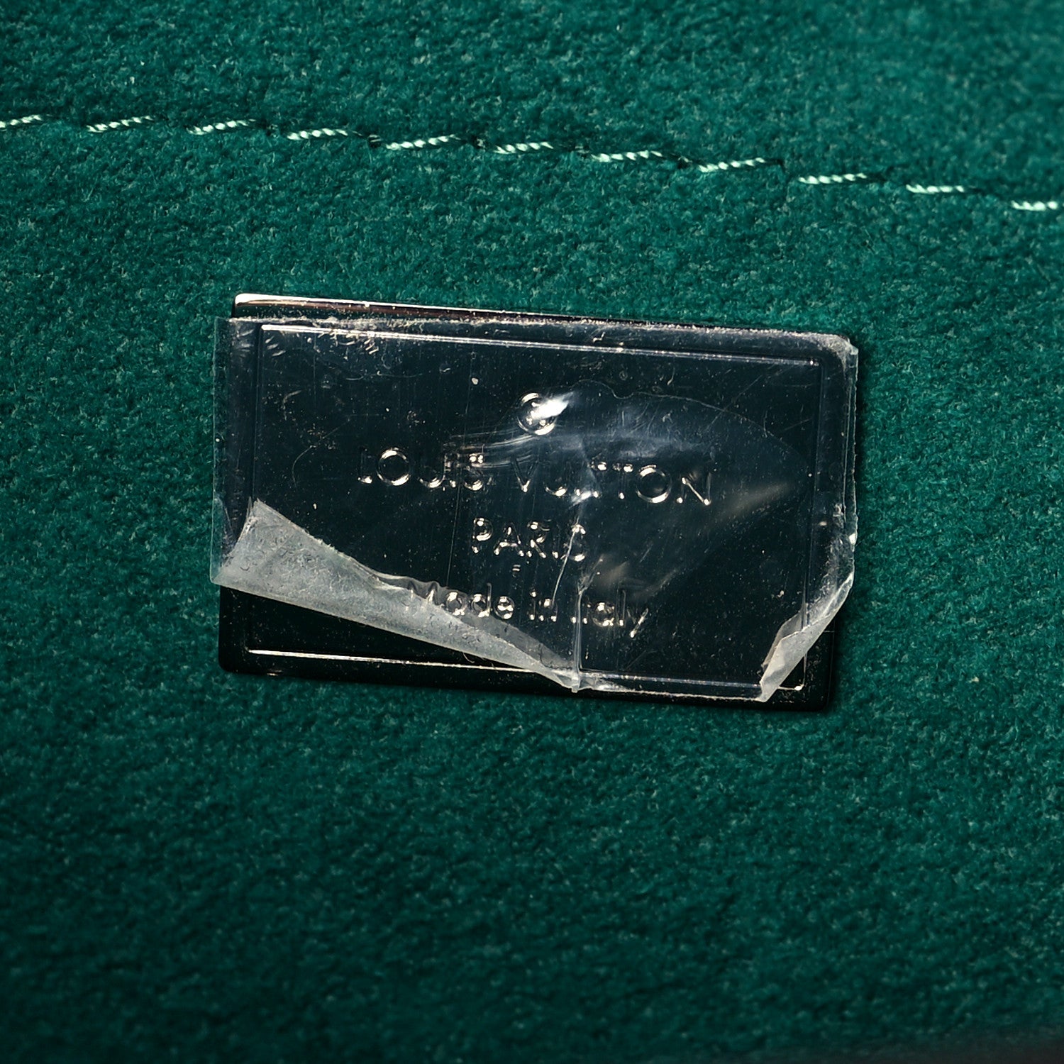 Louis Vuitton Vernis Epi Monogram Spring Street Blue 5 of 6