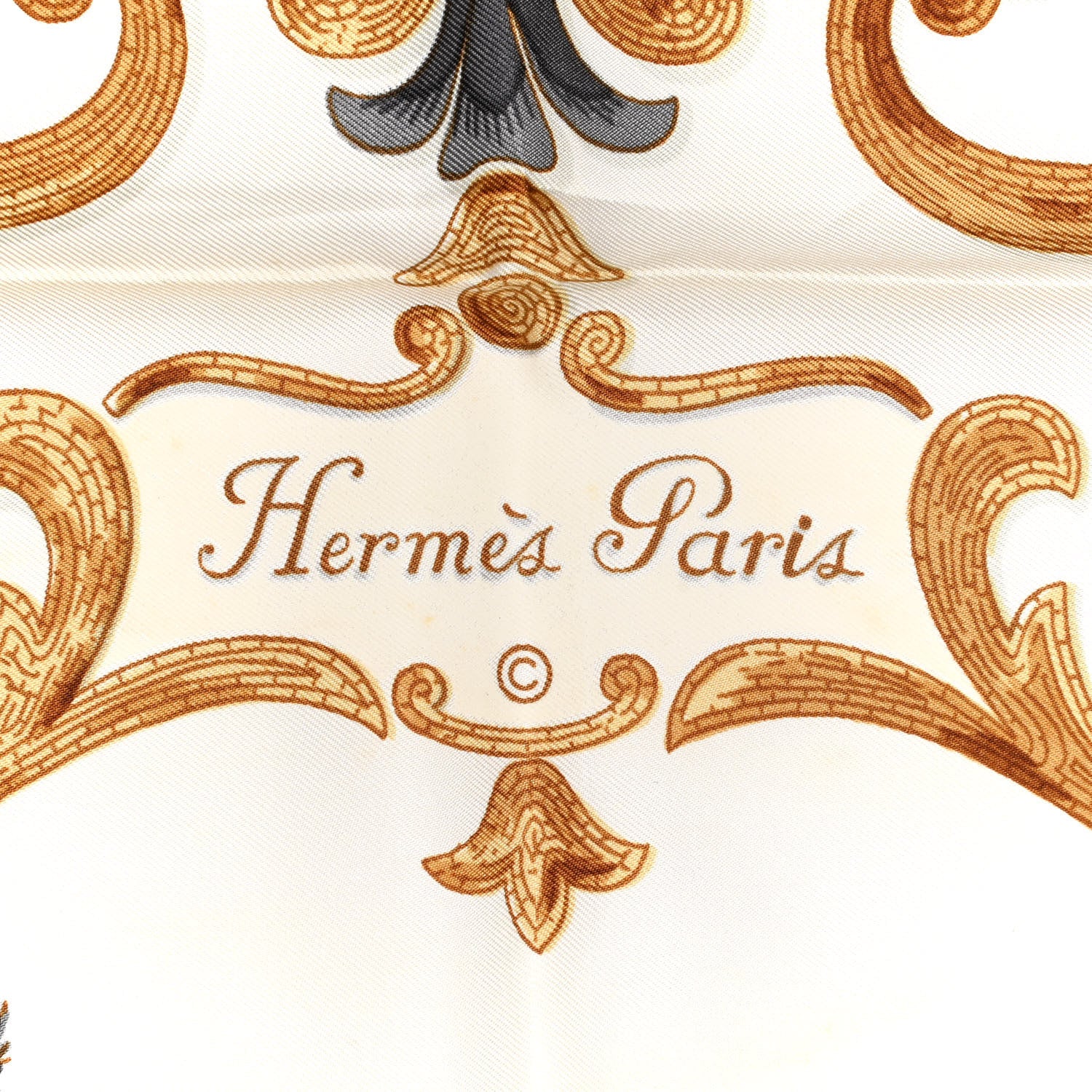 Hermes Silk Cheval Turc Scarf 90 2 of 5