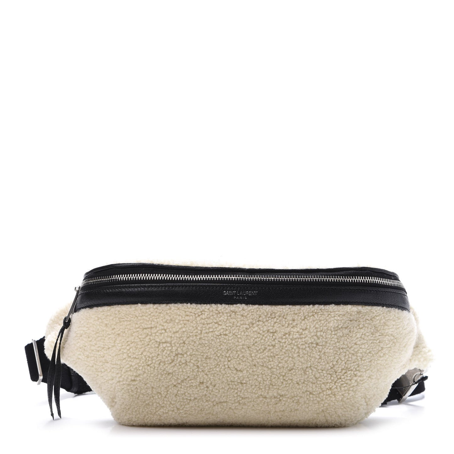 Shearling Belt Bag Beige