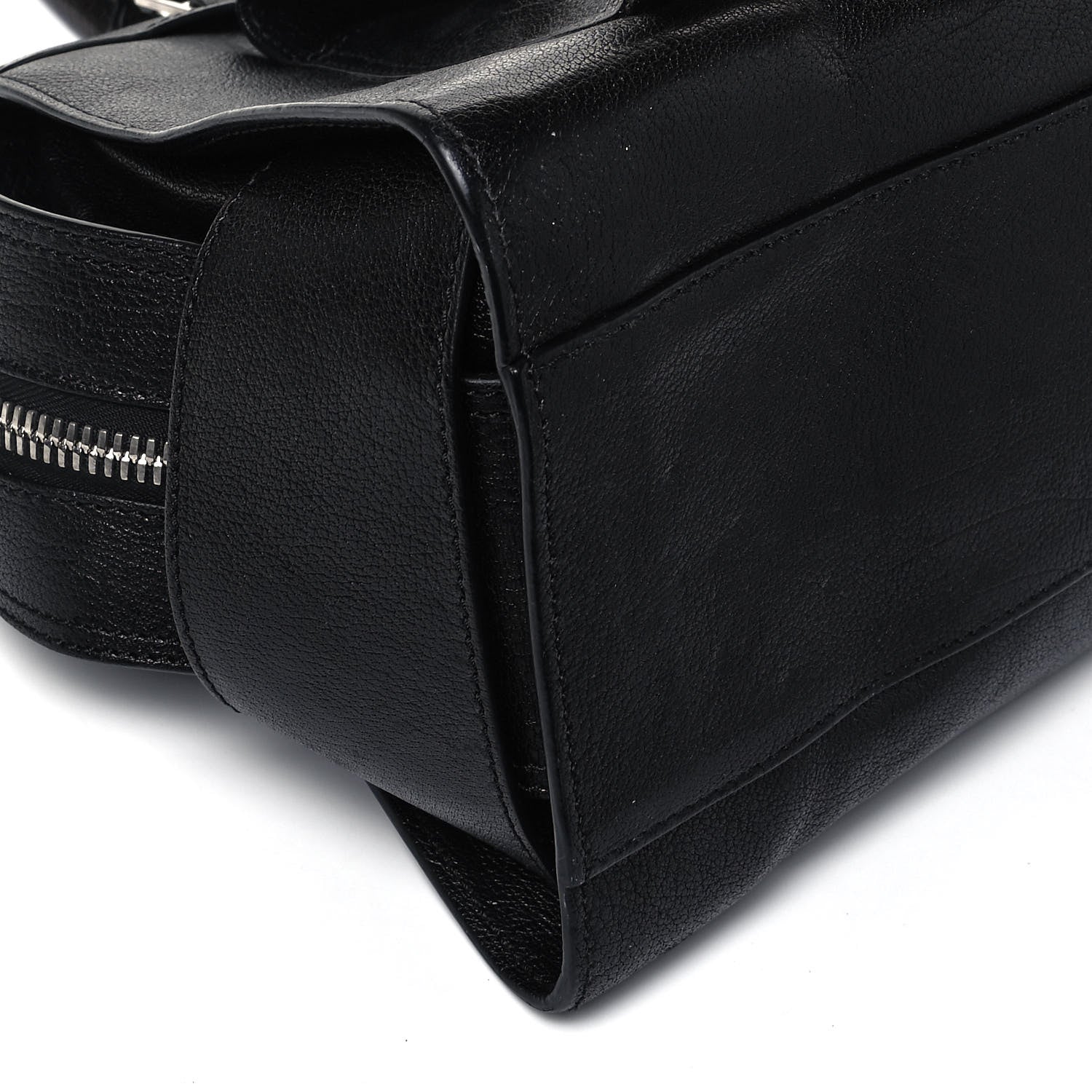 Proenza Schouler Vacchetta Calfskin Small PS13 Satchel Black 5 of 15