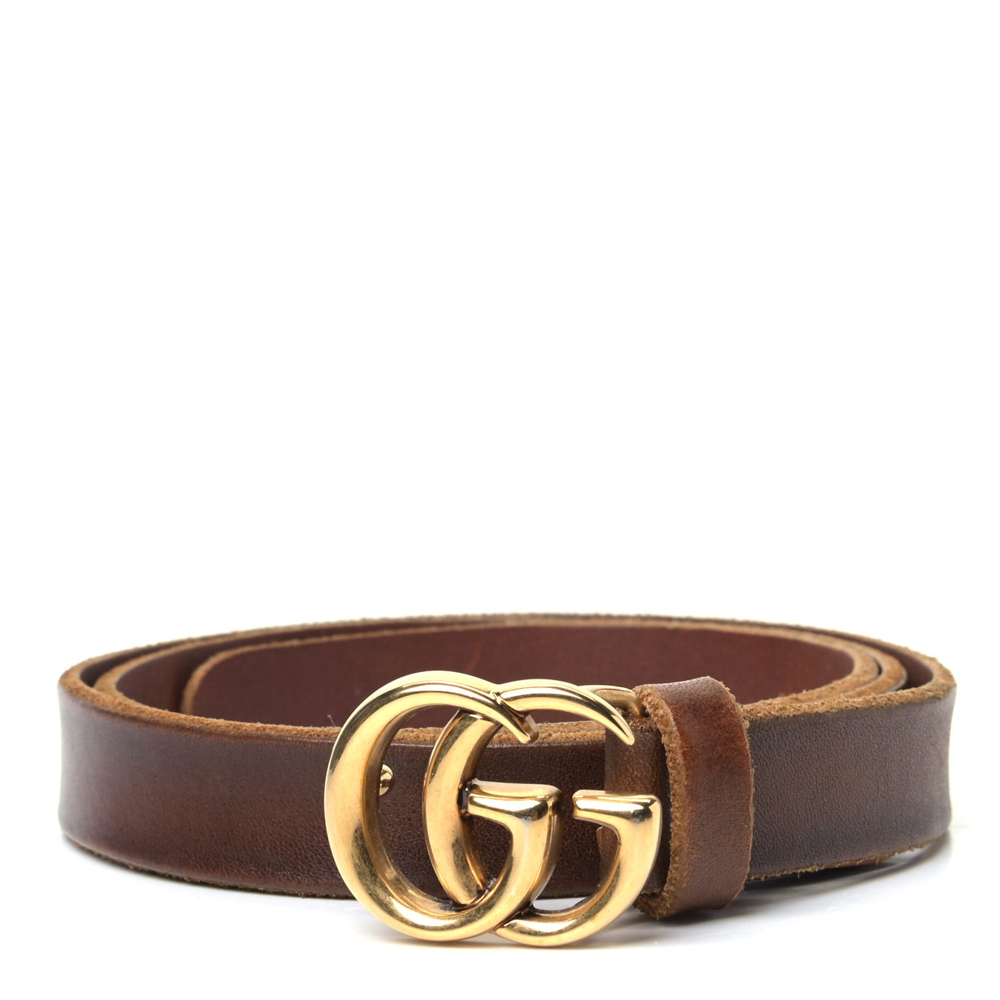 Faded Calfskin Double G 20mm Belt 80 32 Cuir