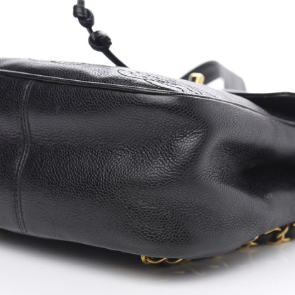 Chanel Caviar CC Backpack Black 7 of 9