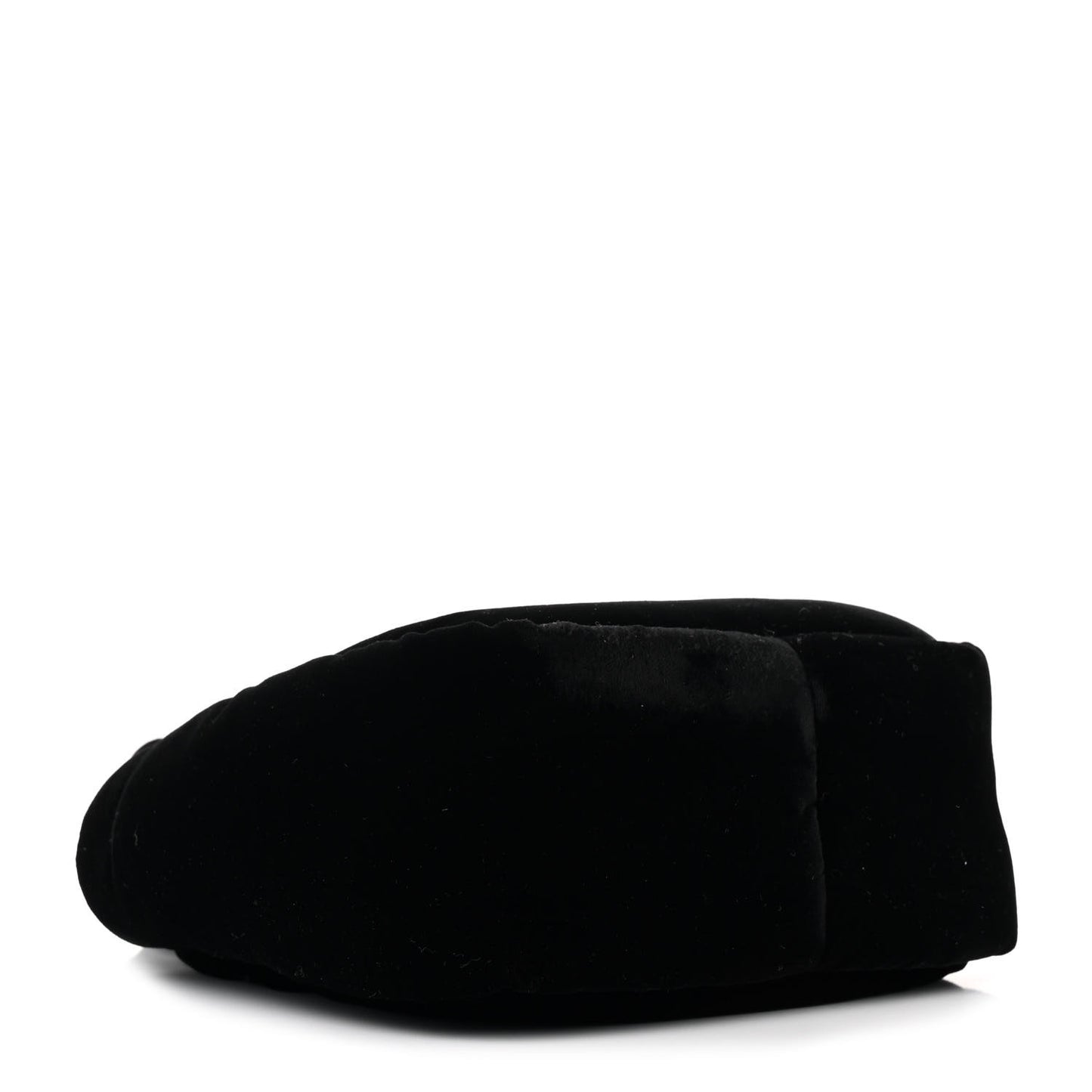 Padded Velvet Mini Bag Black