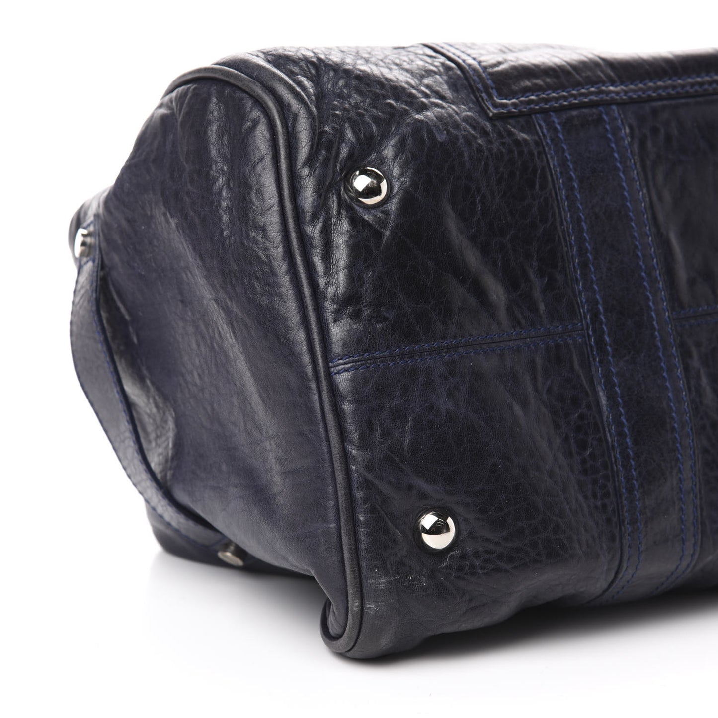 Agneau Whistle Shoulder Bag Marine