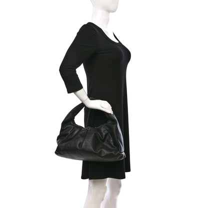 Bottega Veneta Smooth Butter Calfskin Small The Shoulder Pouch Black 2 of 9