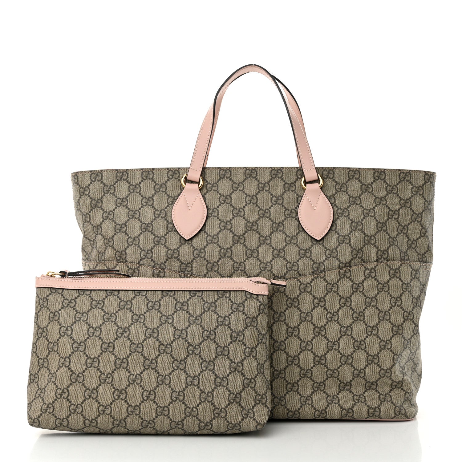 Gucci Soft GG Supreme Monogram Diaper Bag Pink 3 of 12