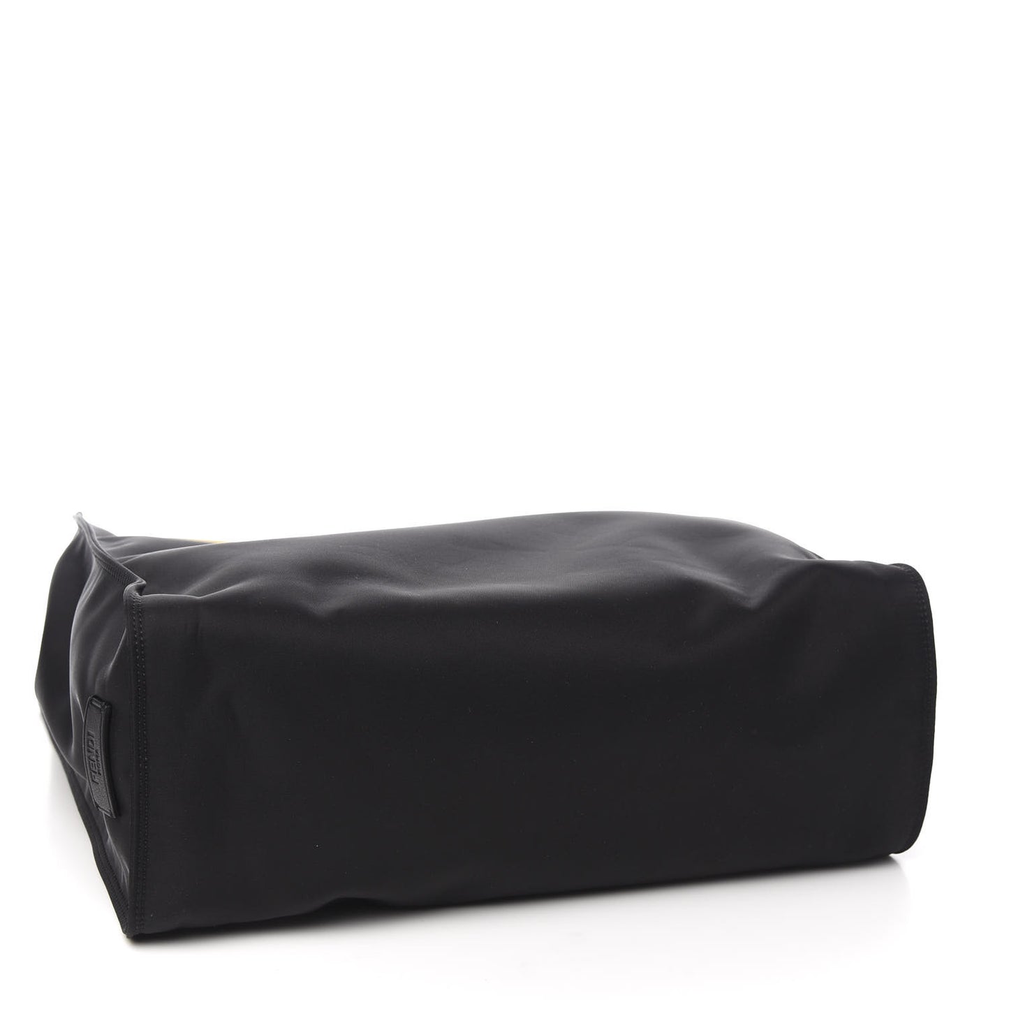 Nylon Vitello Elite Monster Eyes Tote Black Yellow