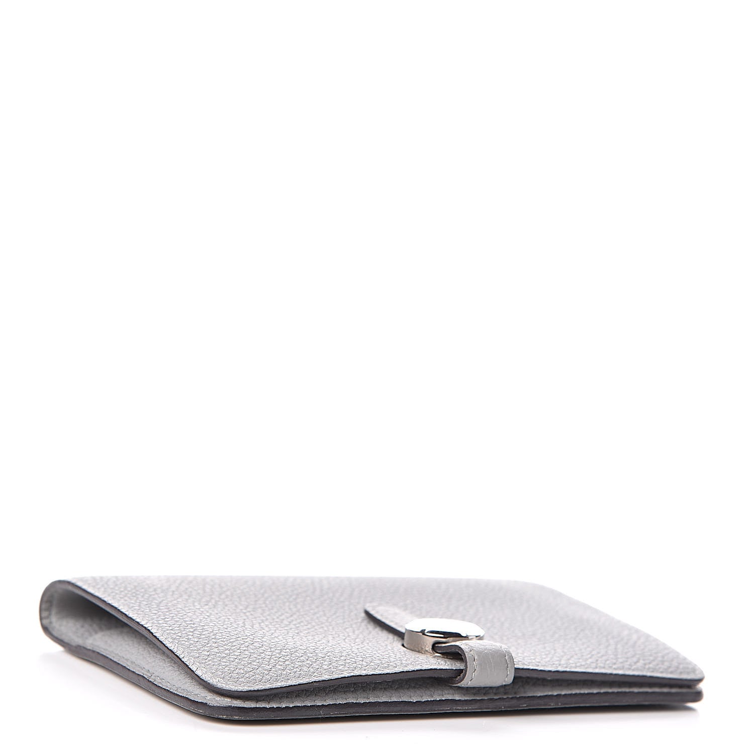 Hermes Togo Dogon Compact Wallet Bleu Glacier 4 of 10
