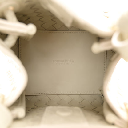 Bottega Veneta Nappa Intrecciato Small Parachute Shoulder Bag Sea Salt 5 of 10