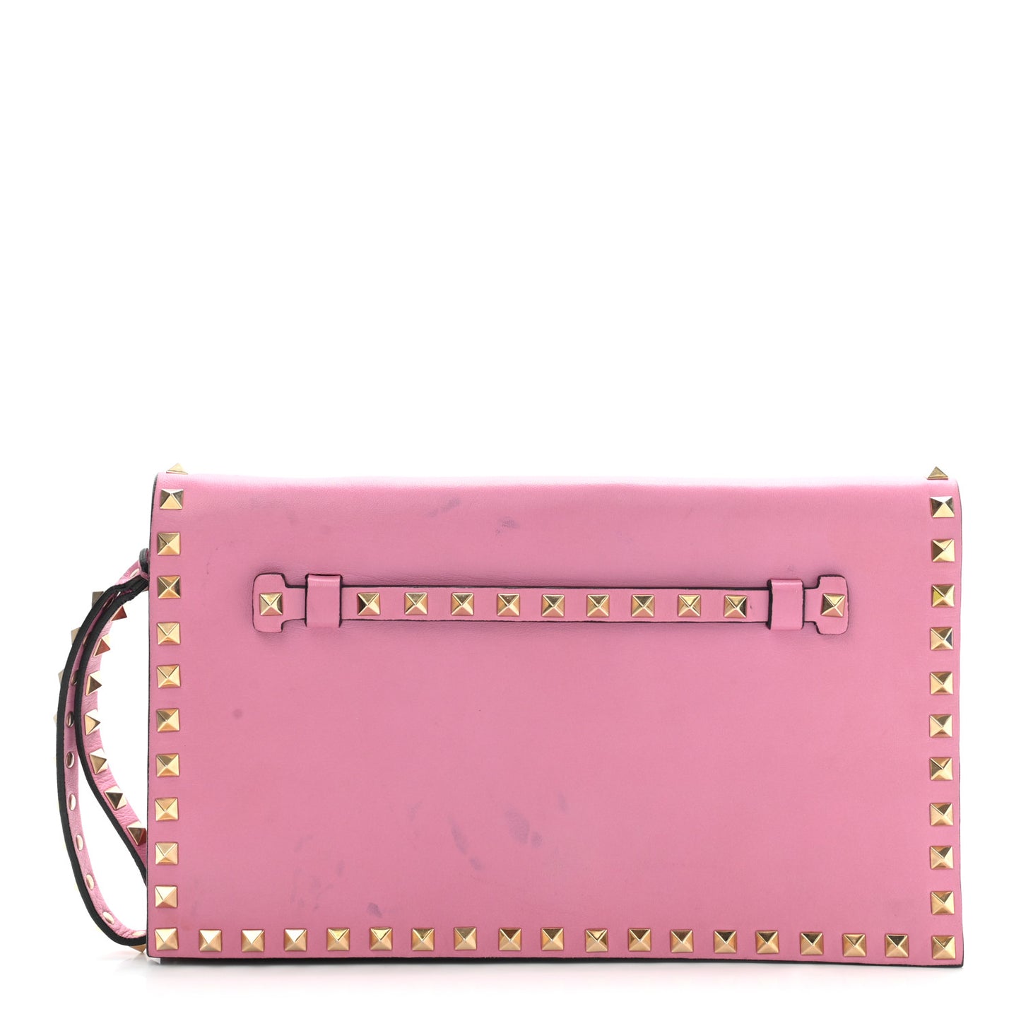Nappa Rockstud Wristlet Clutch Ninphea