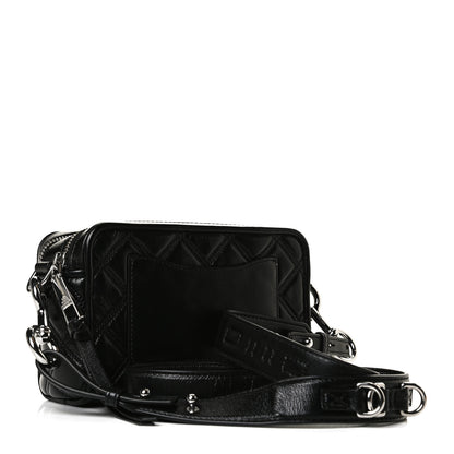 Marc Jacobs Natural Grain Calfskin Quilted The Softshot 21 Bag Black 2 of 14