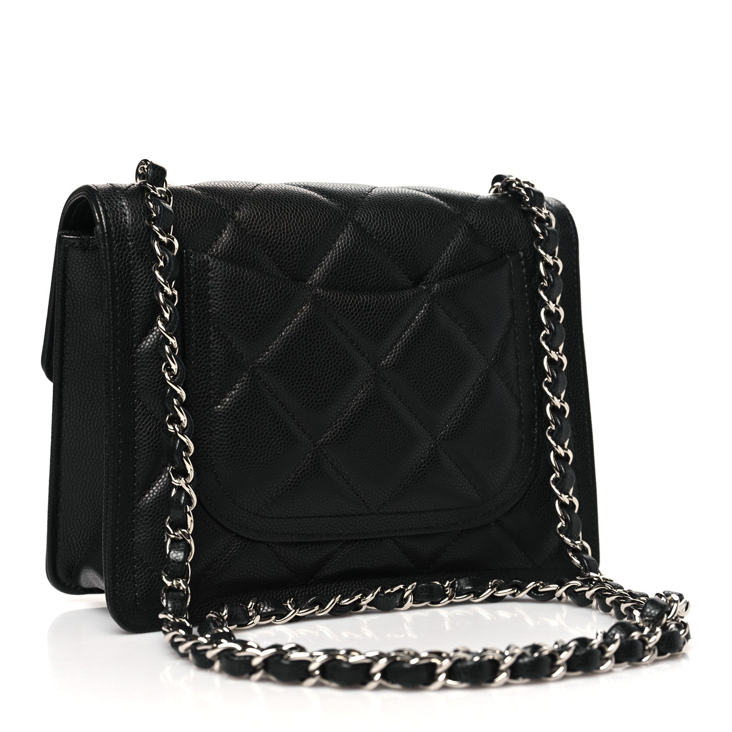 Chanel Caviar Quilted Mini Sweet Classic Flap Black 3 of 10