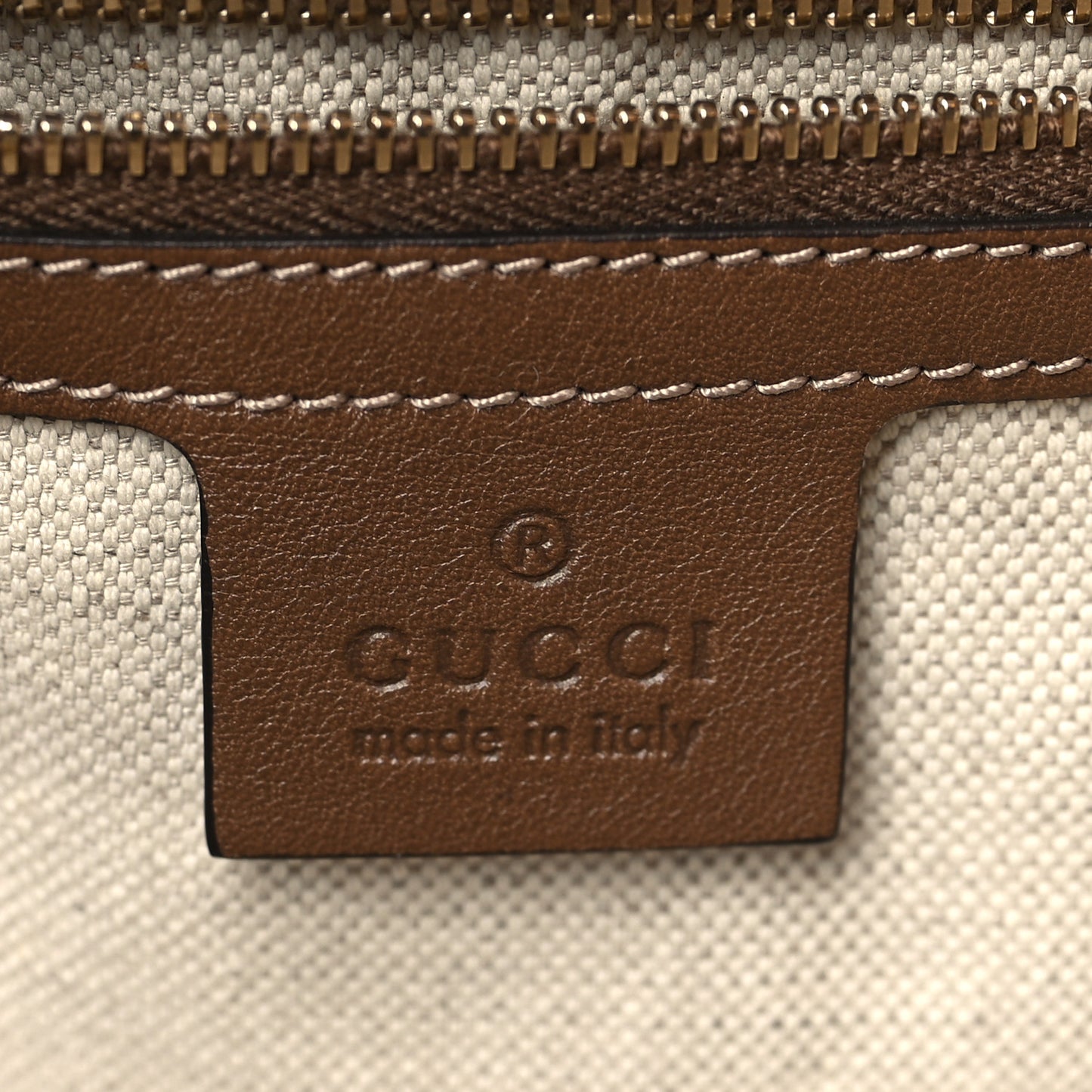 GG Supreme Monogram Medium Nice Tote Red