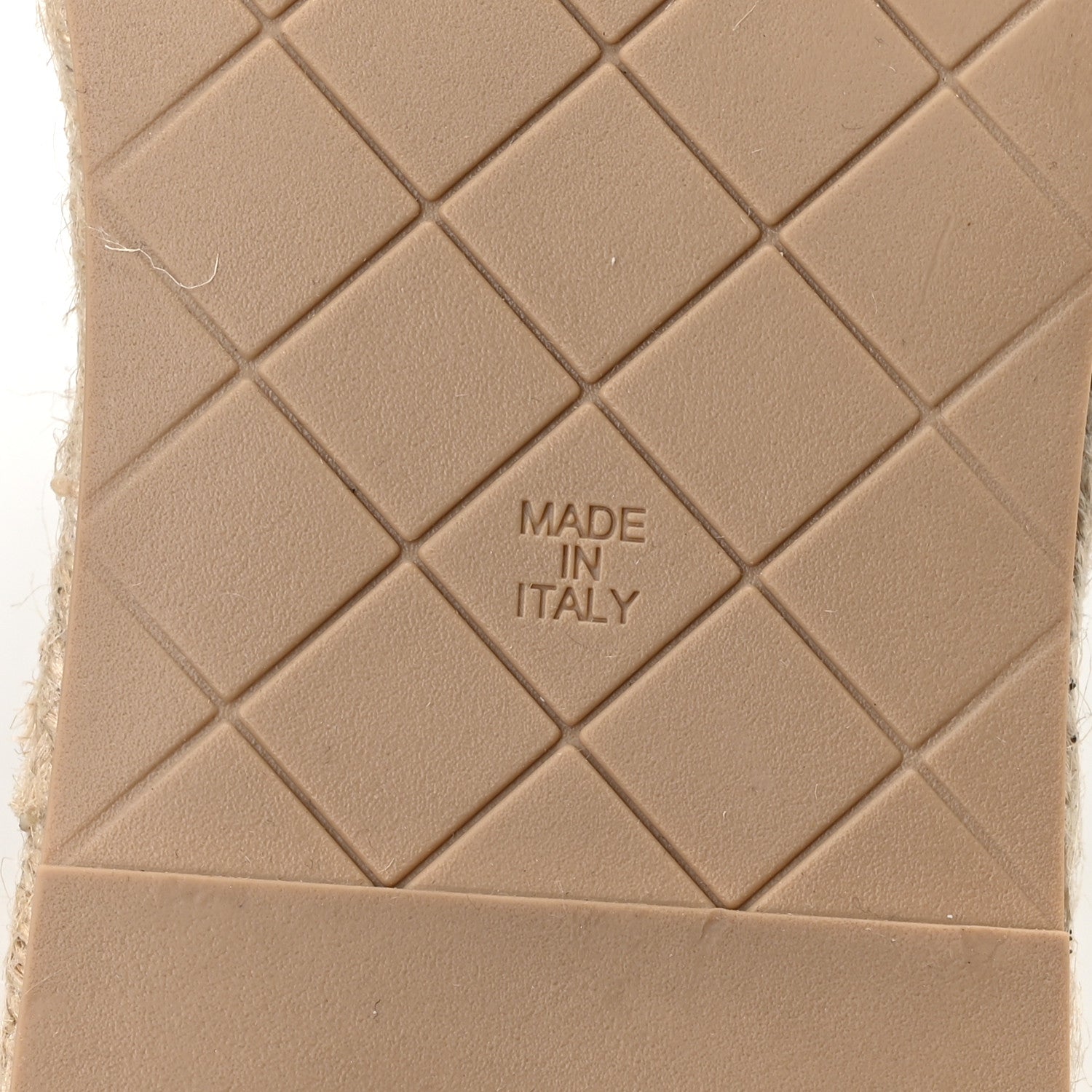 Chanel Lambskin Quilted CC Chain Espadrille Mules 41 Ivory 7 of 10